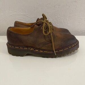 Vintage Dr. Martens 1561 BEN59 Made in England Brown Leather Oxford Shoes